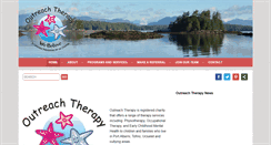 Desktop Screenshot of outreachtherapy.org